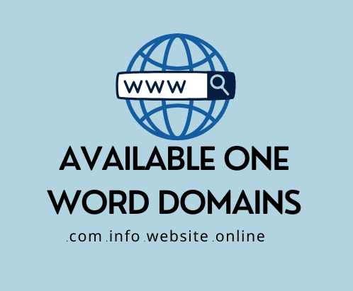 Available One Word Domains